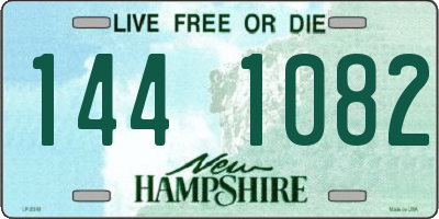 NH license plate 1441082