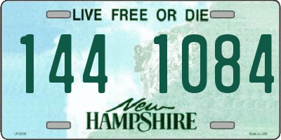 NH license plate 1441084