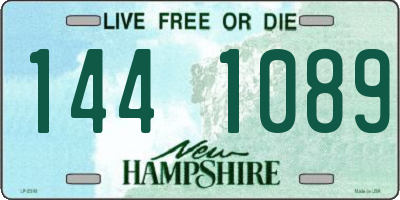 NH license plate 1441089