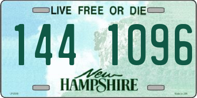 NH license plate 1441096