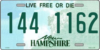 NH license plate 1441162