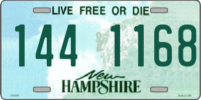 NH license plate 1441168
