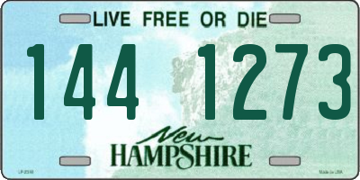 NH license plate 1441273