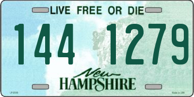 NH license plate 1441279