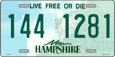 NH license plate 1441281