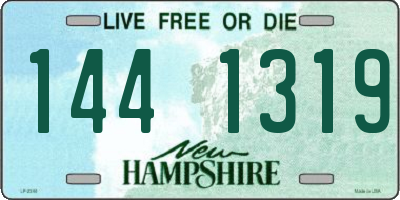 NH license plate 1441319