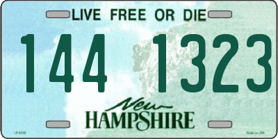 NH license plate 1441323