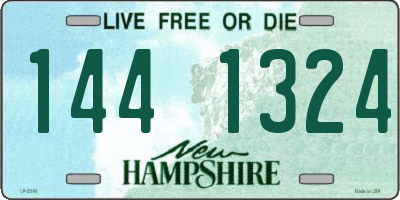 NH license plate 1441324