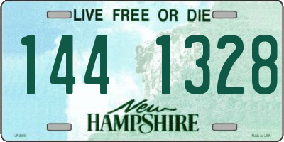 NH license plate 1441328