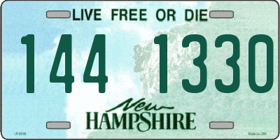 NH license plate 1441330