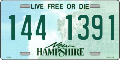 NH license plate 1441391