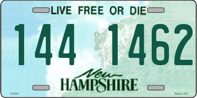 NH license plate 1441462