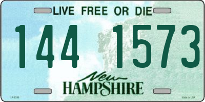 NH license plate 1441573