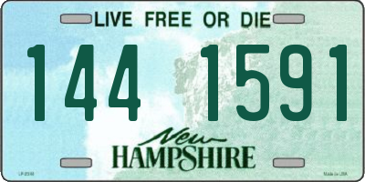 NH license plate 1441591