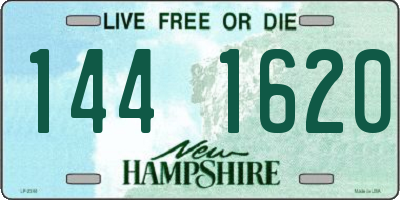 NH license plate 1441620