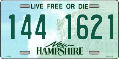 NH license plate 1441621