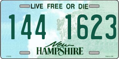 NH license plate 1441623