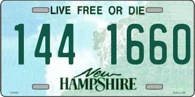 NH license plate 1441660