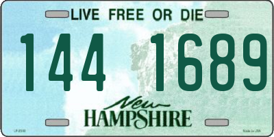 NH license plate 1441689