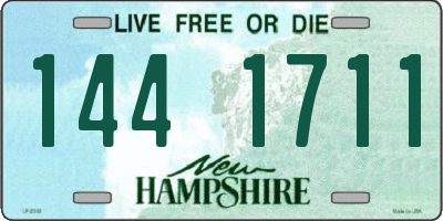 NH license plate 1441711