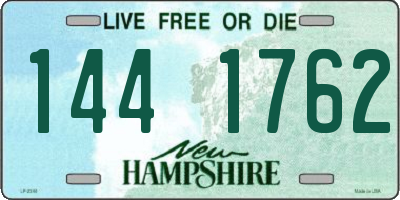 NH license plate 1441762