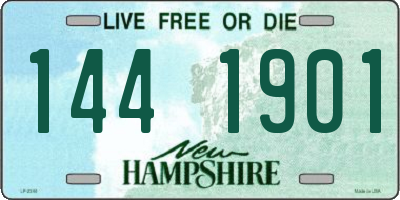 NH license plate 1441901