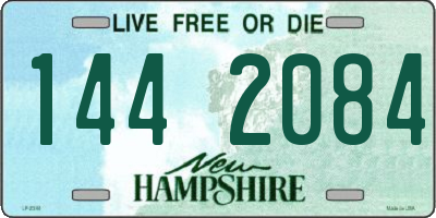 NH license plate 1442084