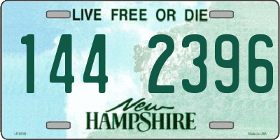 NH license plate 1442396