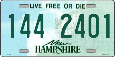 NH license plate 1442401