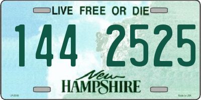 NH license plate 1442525