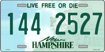NH license plate 1442527