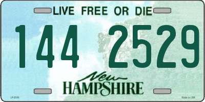 NH license plate 1442529