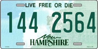 NH license plate 1442564
