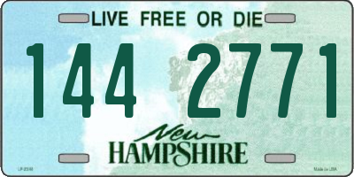 NH license plate 1442771
