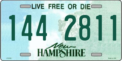 NH license plate 1442811