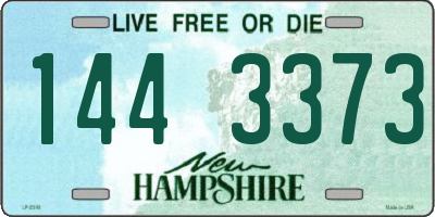 NH license plate 1443373