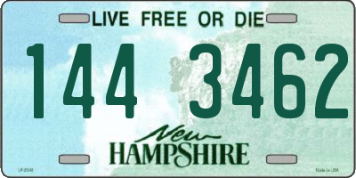 NH license plate 1443462