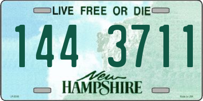 NH license plate 1443711