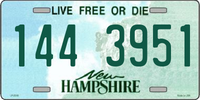 NH license plate 1443951