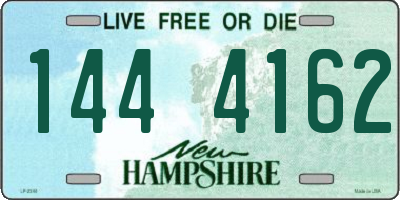 NH license plate 1444162