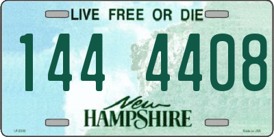 NH license plate 1444408