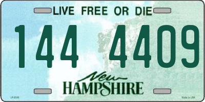 NH license plate 1444409