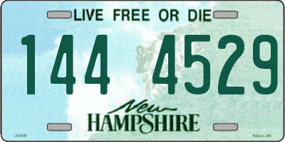NH license plate 1444529