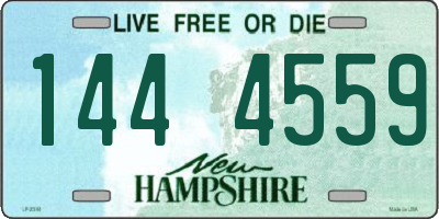 NH license plate 1444559