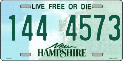 NH license plate 1444573