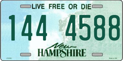 NH license plate 1444588