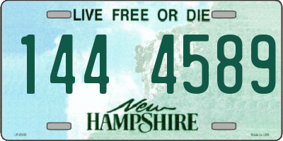 NH license plate 1444589