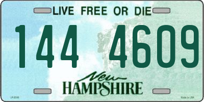 NH license plate 1444609