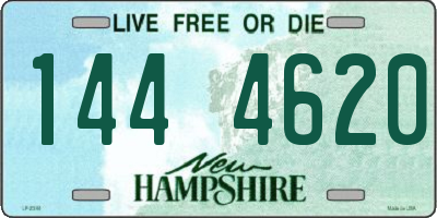 NH license plate 1444620