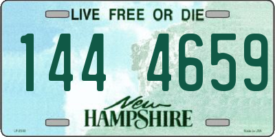 NH license plate 1444659